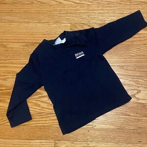 Hugo Boss Baby Long Sleeve Navy Shirt
